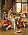 The Musical Trio by Adolphe Alexandre Lesrel